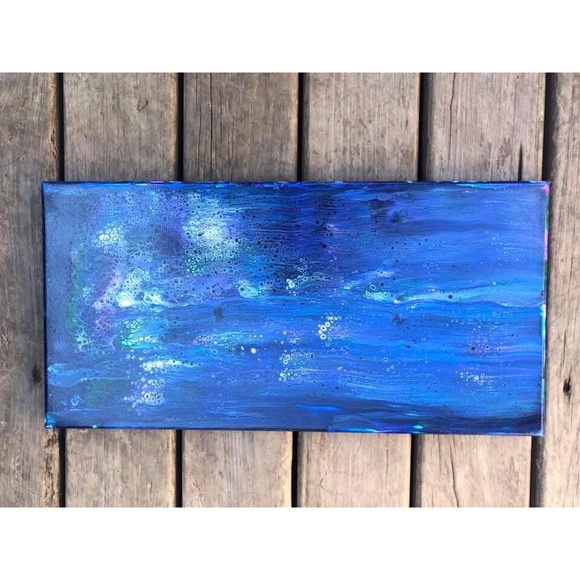 Original Acrylic Abstract Decor Art - Picture 1 of 1